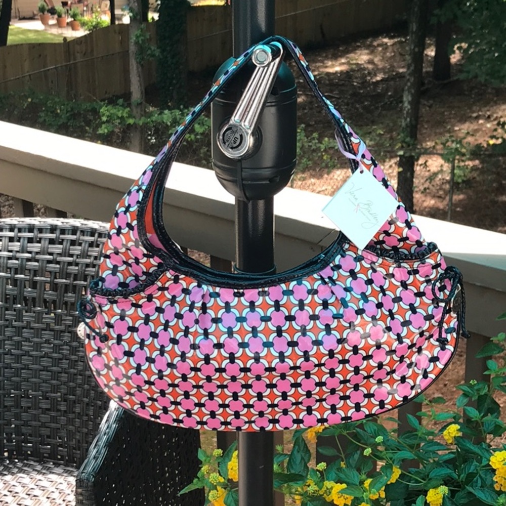Vera Bradley Frill Tied Together Hobo Bag